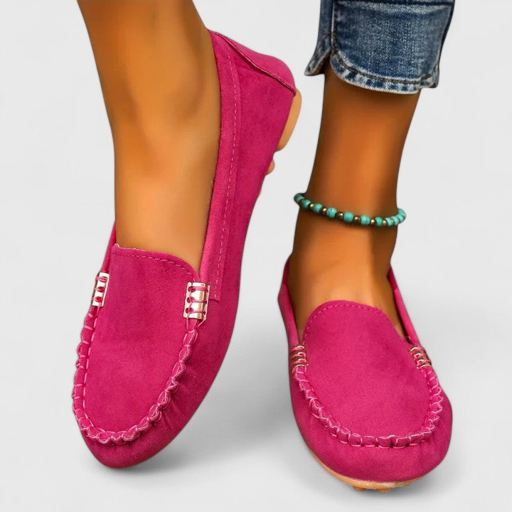 KARLENE™ | Suede Loafers