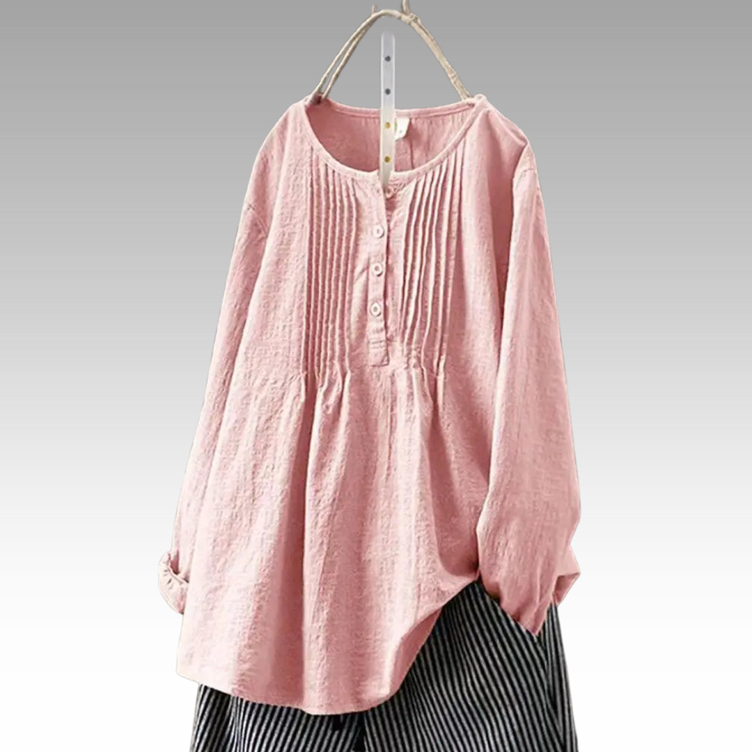 MABEL™ | Pintuck Blouse