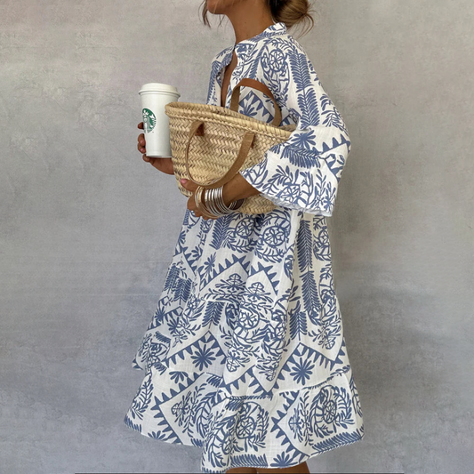 GILLIAN™ | Print Dress