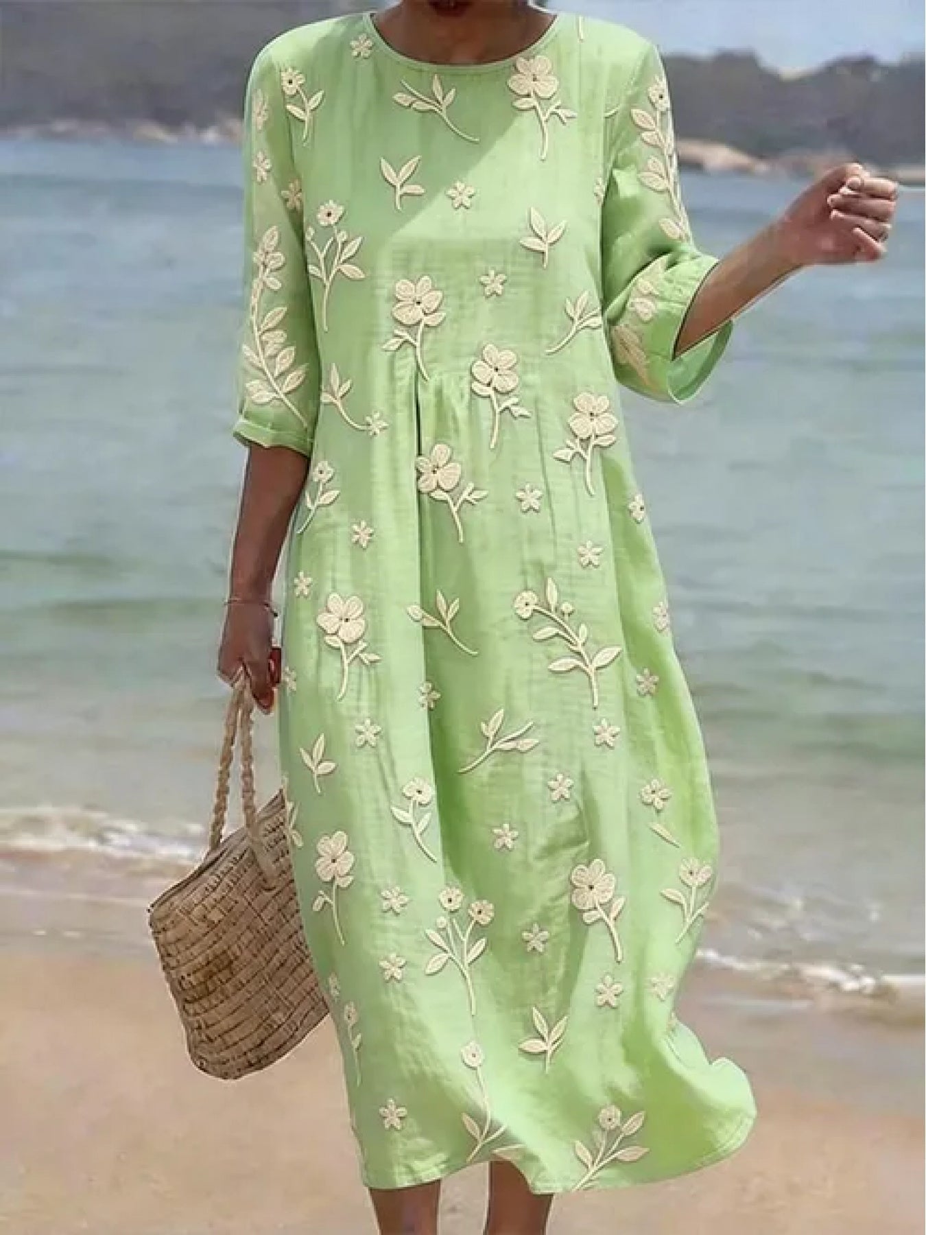 JACQUELINE™ | Embroidered Dress