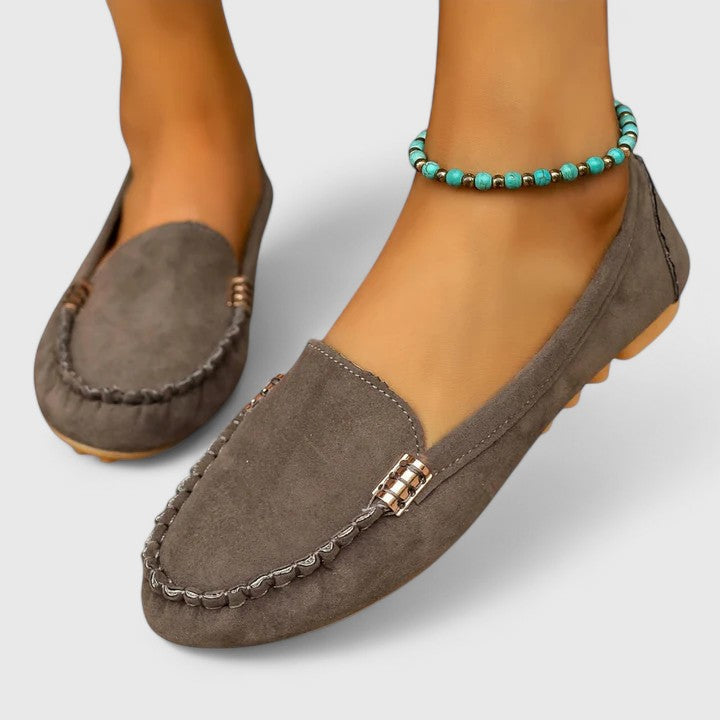 KARLENE™ | Suede Loafers