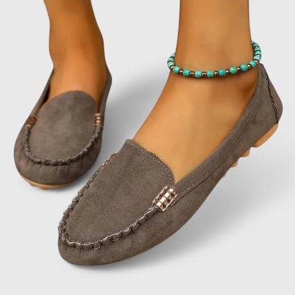 KARLENE™ | Suede Loafers