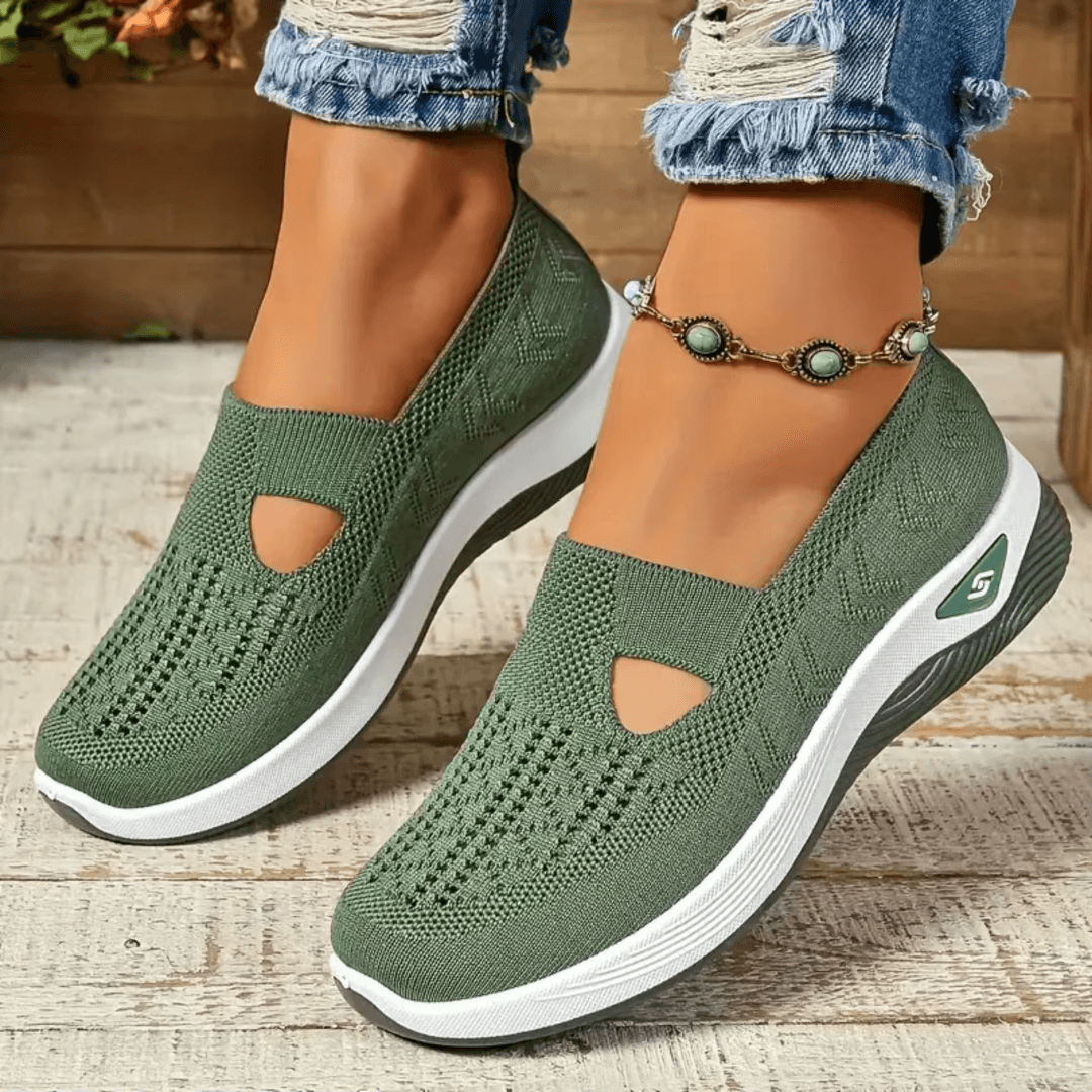VERONICA™ | Knit Slip-Ons