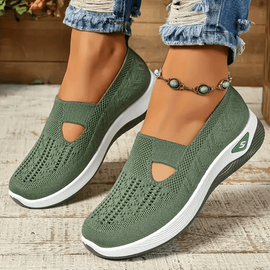 VERONICA™ | Knit Slip-Ons