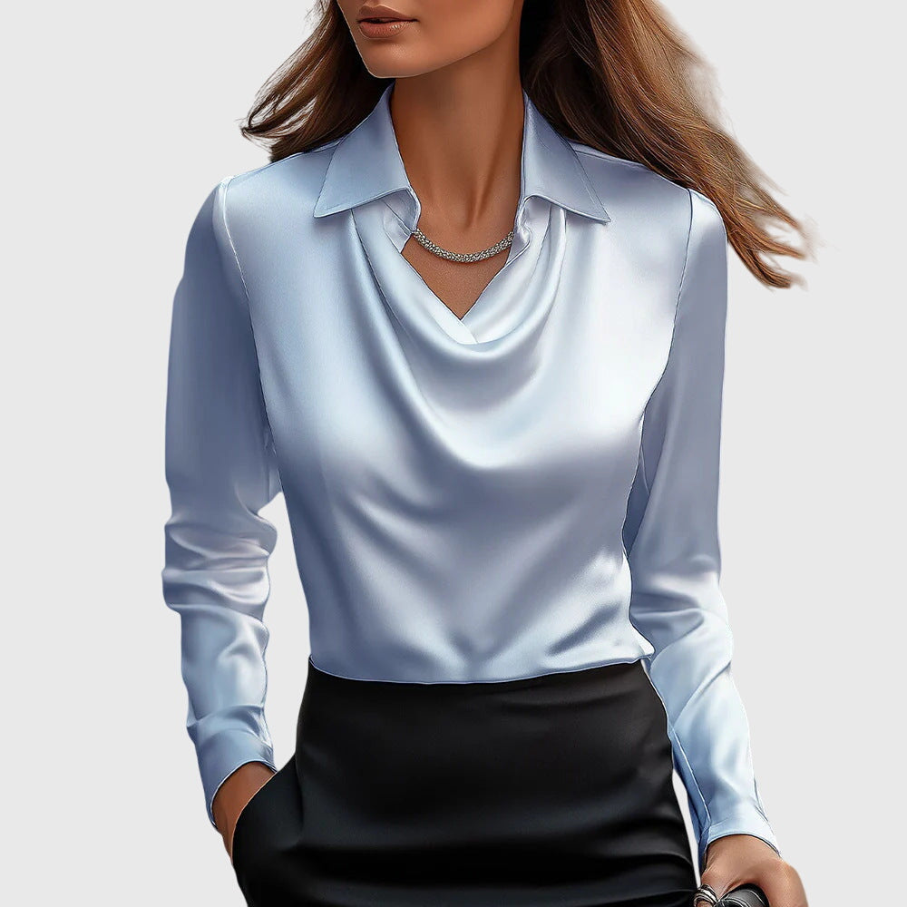 EUDORA™ | Satin Blouse