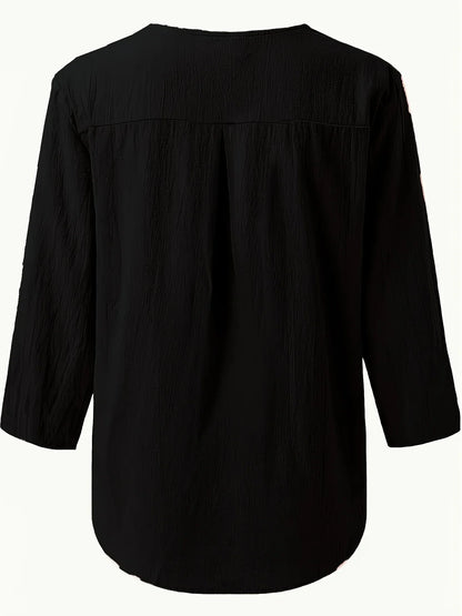 EMILY™ | Henley Blouse