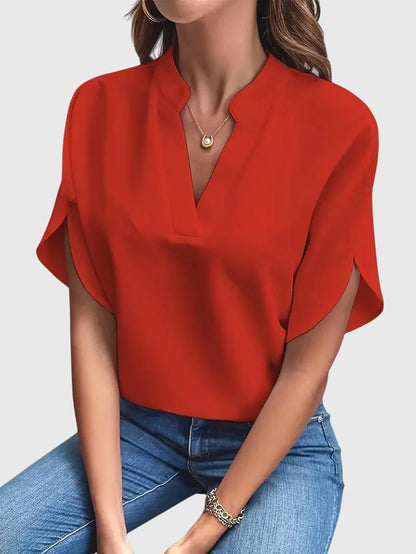 ELIZA™ | V-Neck Blouse