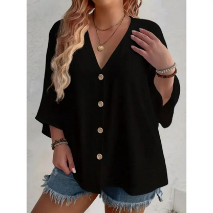LYNETTE™ | Buttoned Top