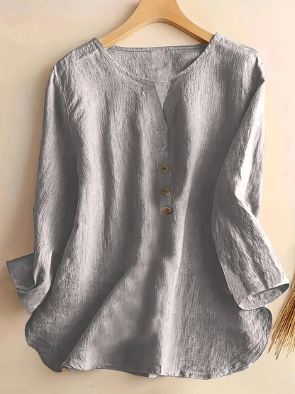 EMILY™ | Henley Blouse