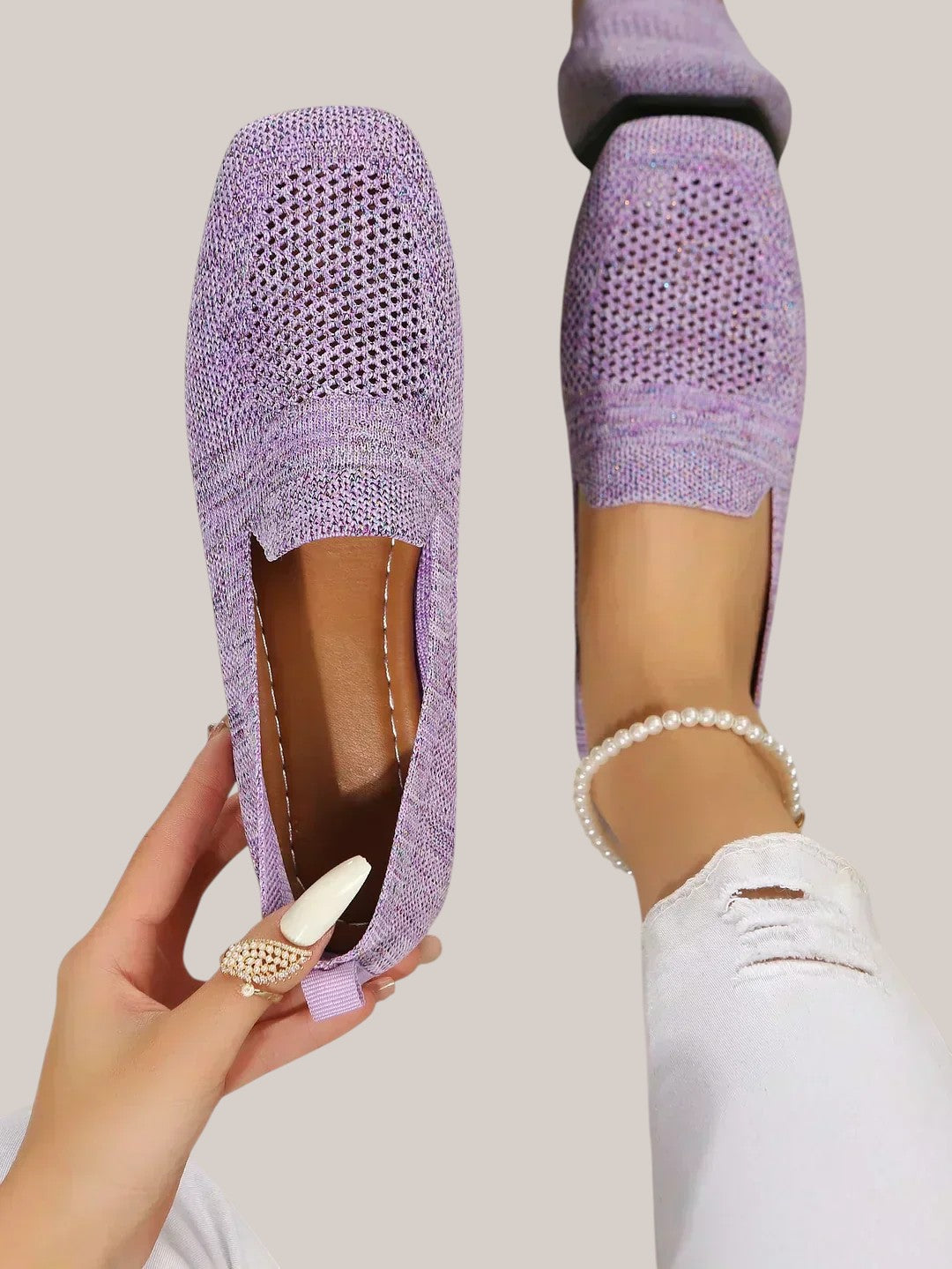 STACEY™ | Woven Flat