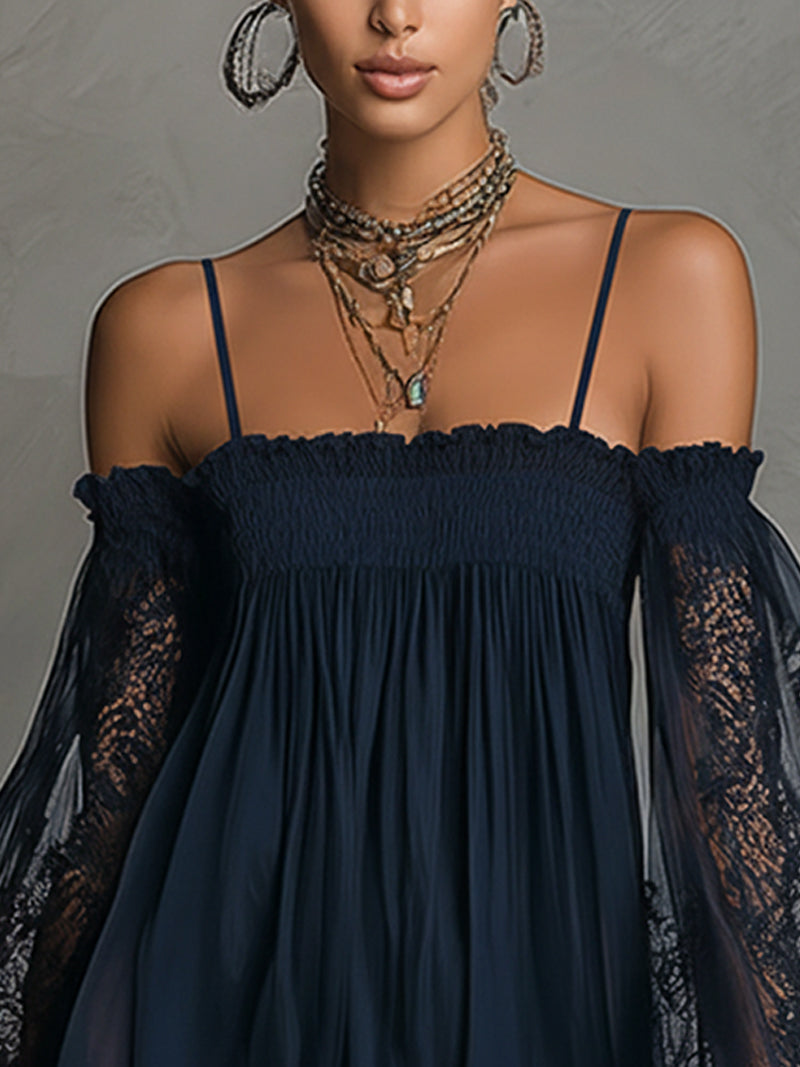 GERALDINE™ | Chiffon Mini Dress