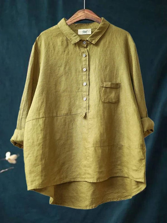 LENA™ | Linen Blouse