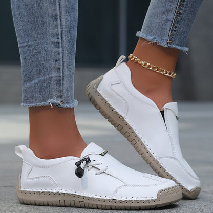 VALERIE™ | Stitched Slip-Ons