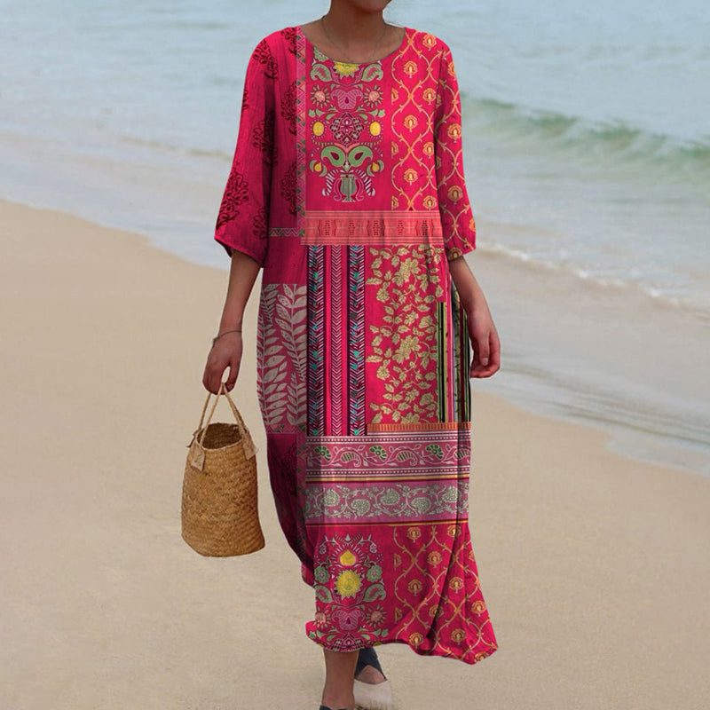 CYNTHIA™ | Patchwork Maxi