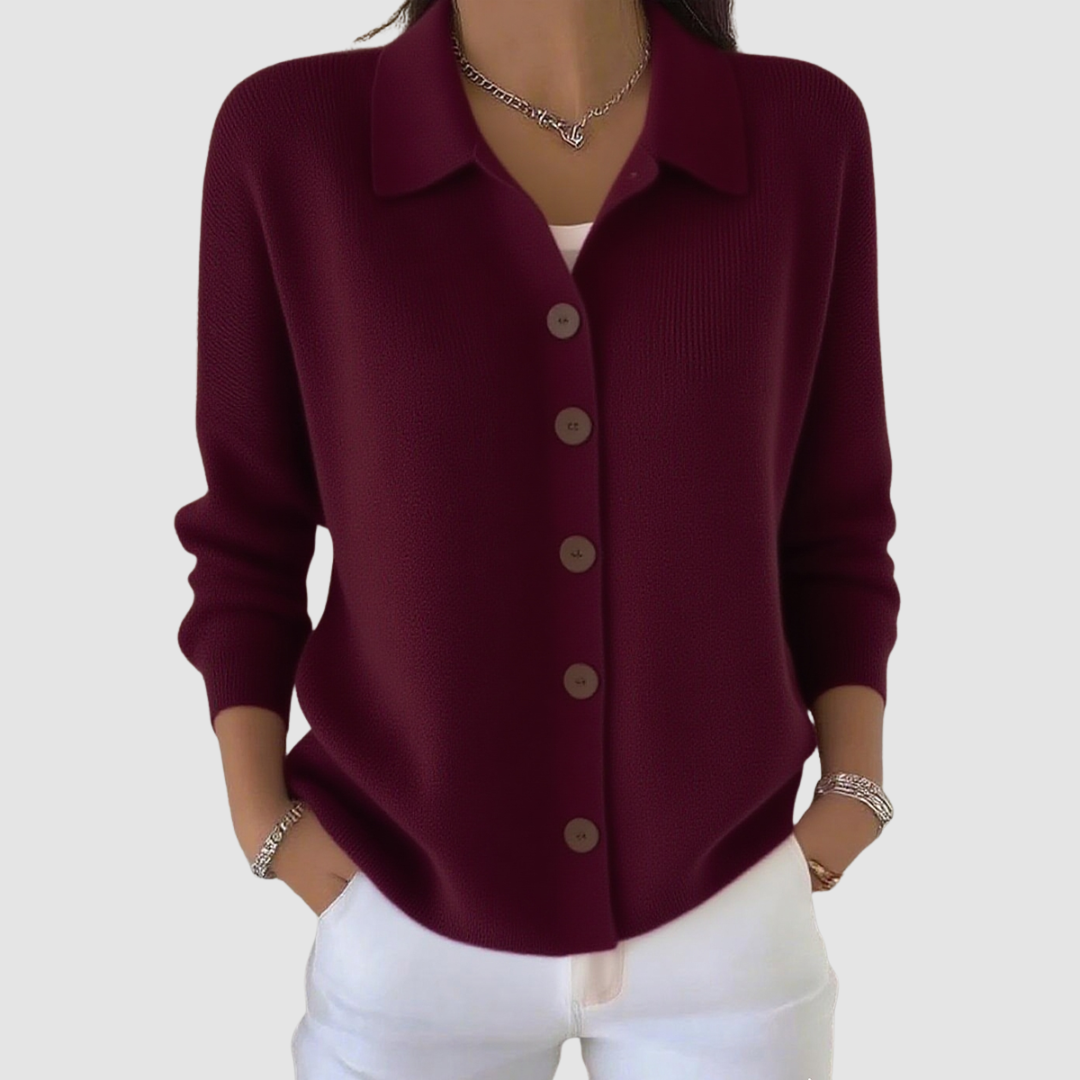 RIAH™ | Knit Button Cardigan