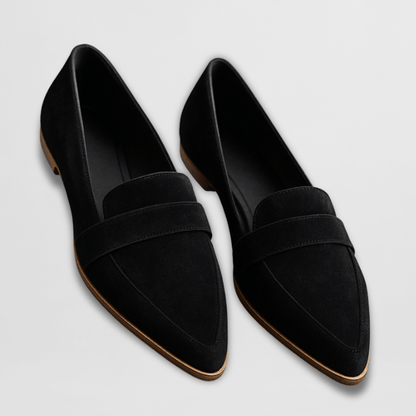 PHOEBE™ | Suede Loafers