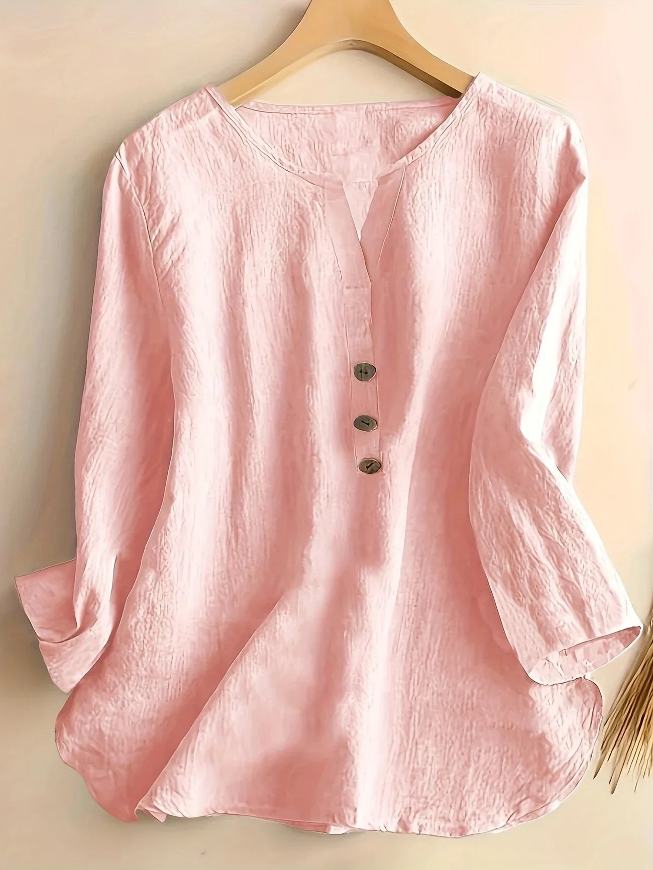 EMILY™ | Henley Blouse