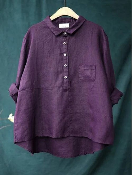 LENA™ | Linen Blouse
