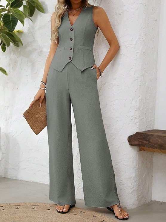 ERIN™ | Vest Trouser Set