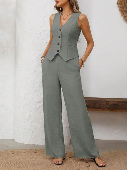 ERIN™ | Vest Trouser Set