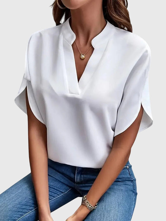 ELIZA™ | V-Neck Blouse