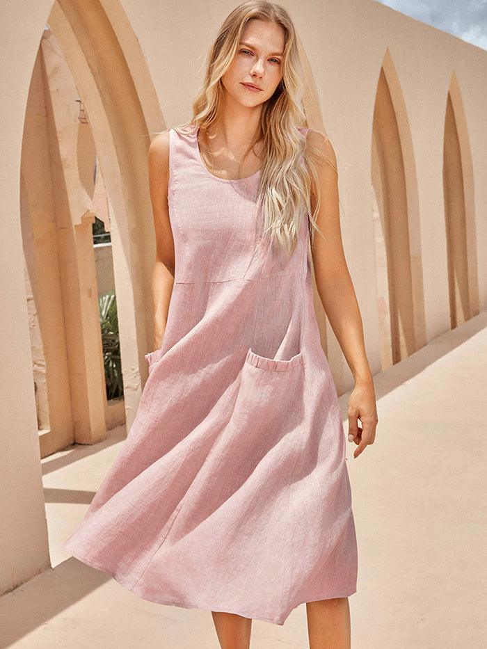 THEA™ | Linen Dress