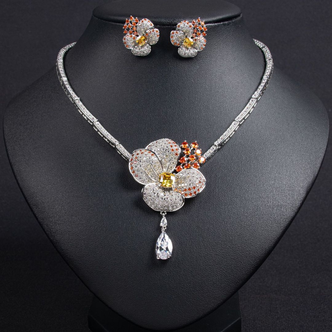 LAETITIA™ | Crystal Flower Set