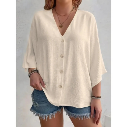 LYNETTE™ | Buttoned Top