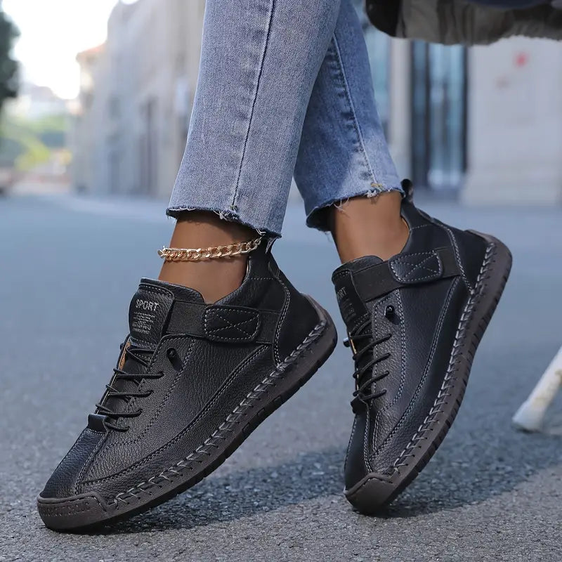 VANESSA™ | Leather Sneakers