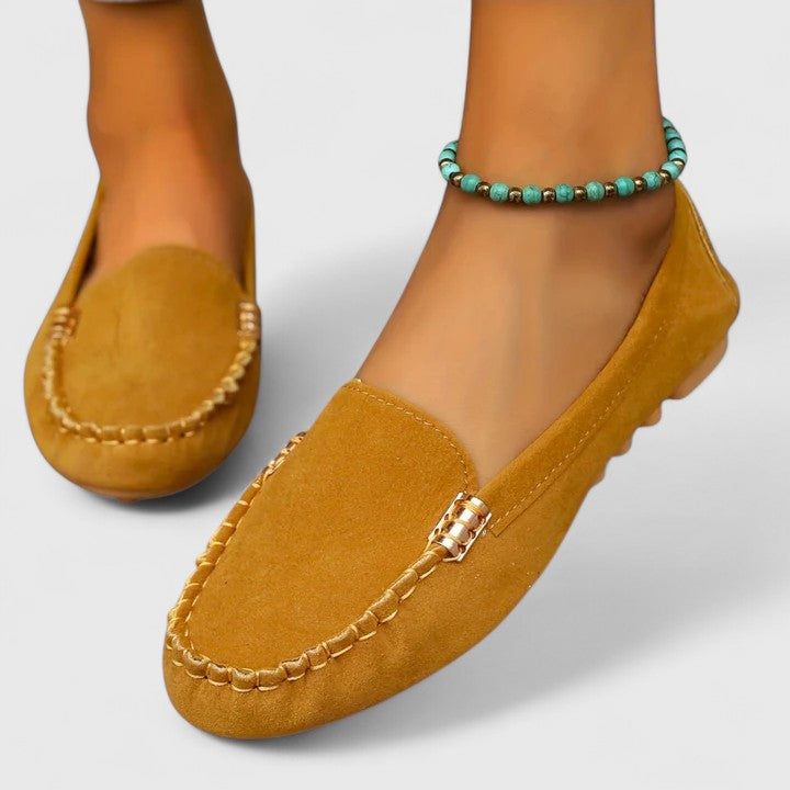 KARLENE™ | Suede Loafers