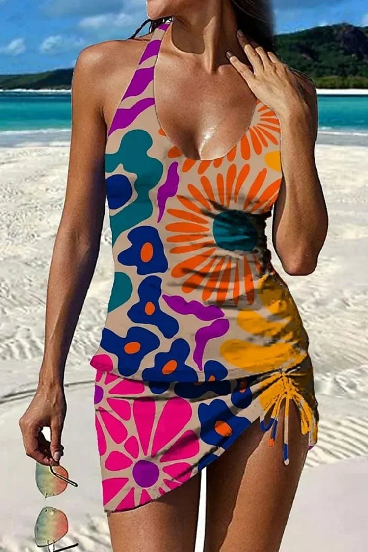 JESSA™ | Floral Tankini Set