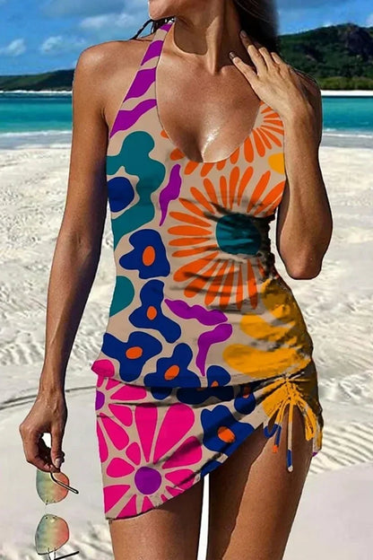 JESSA™ | Floral Tankini Set