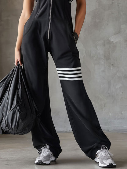 KALLISTA™ | Hooded Zip-Up Jumpsuit