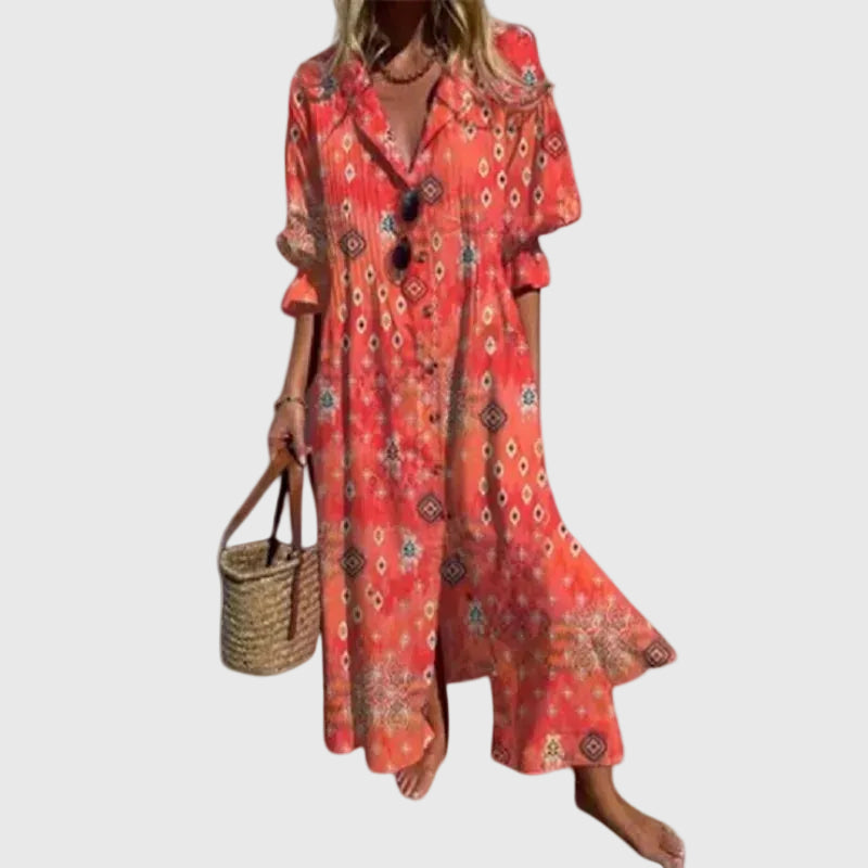 ZARIAH™ | Oversized Printed Dress