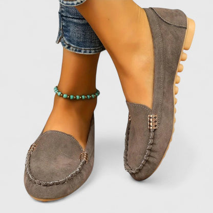 KARLENE™ | Suede Loafers