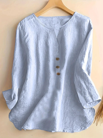EMILY™ | Henley Blouse