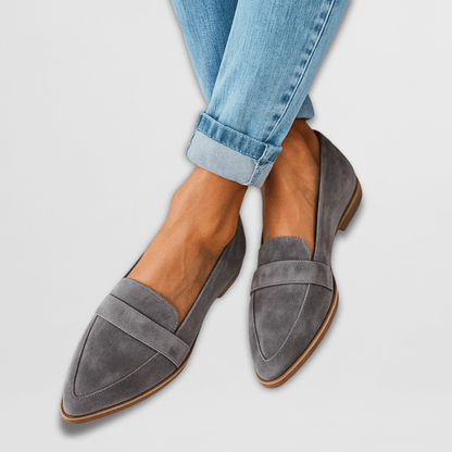 PHOEBE™ | Suede Loafers