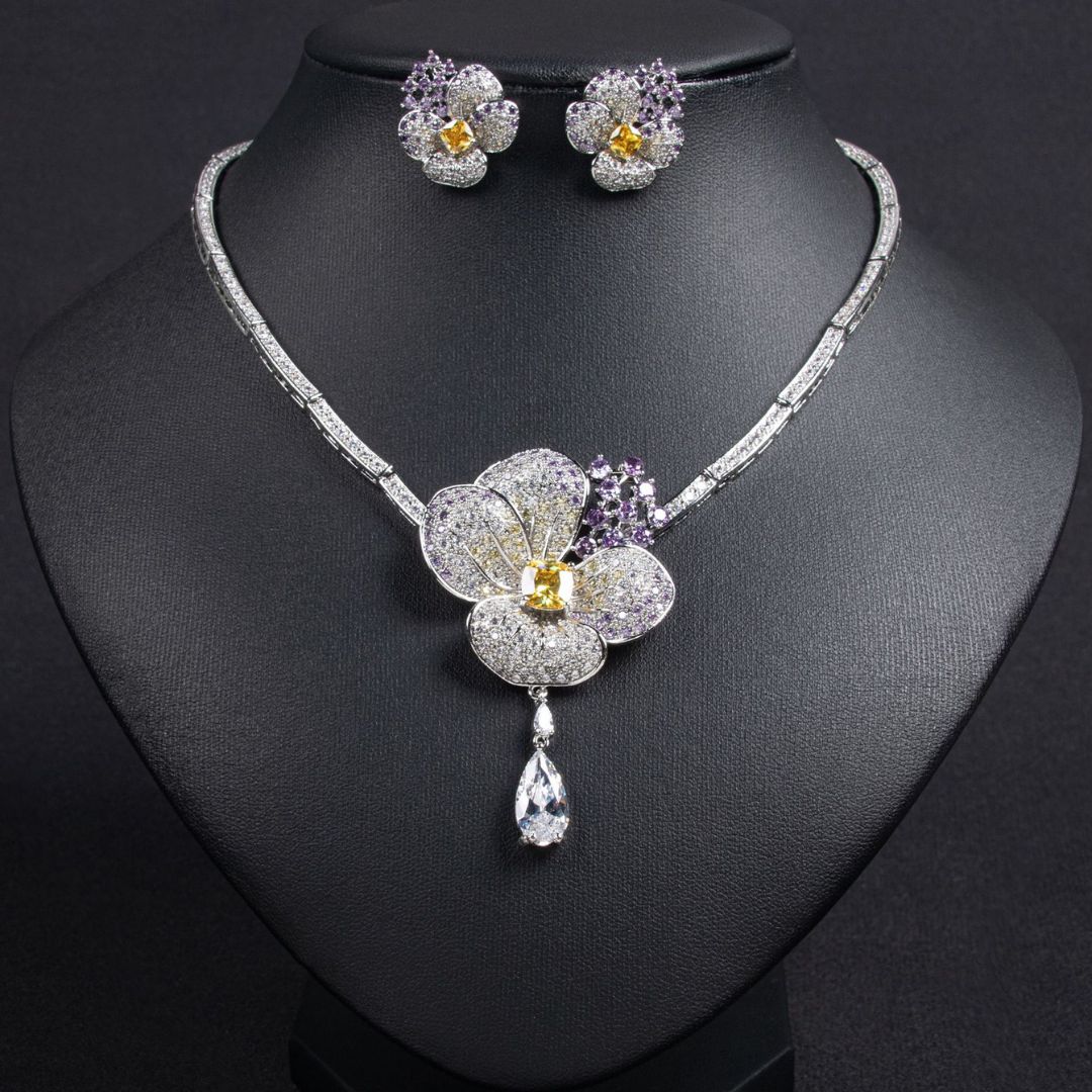 LAETITIA™ | Crystal Flower Set