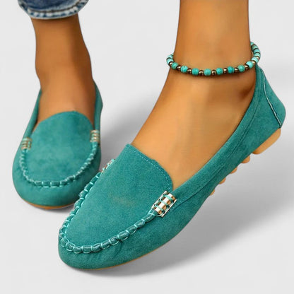 KARLENE™ | Suede Loafers