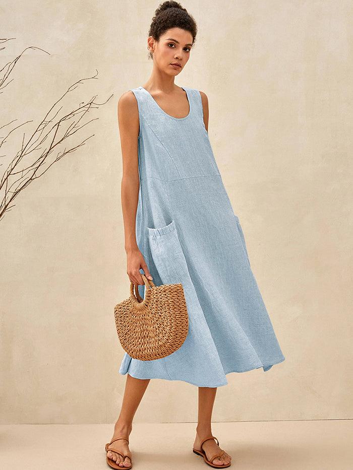 THEA™ | Linen Dress
