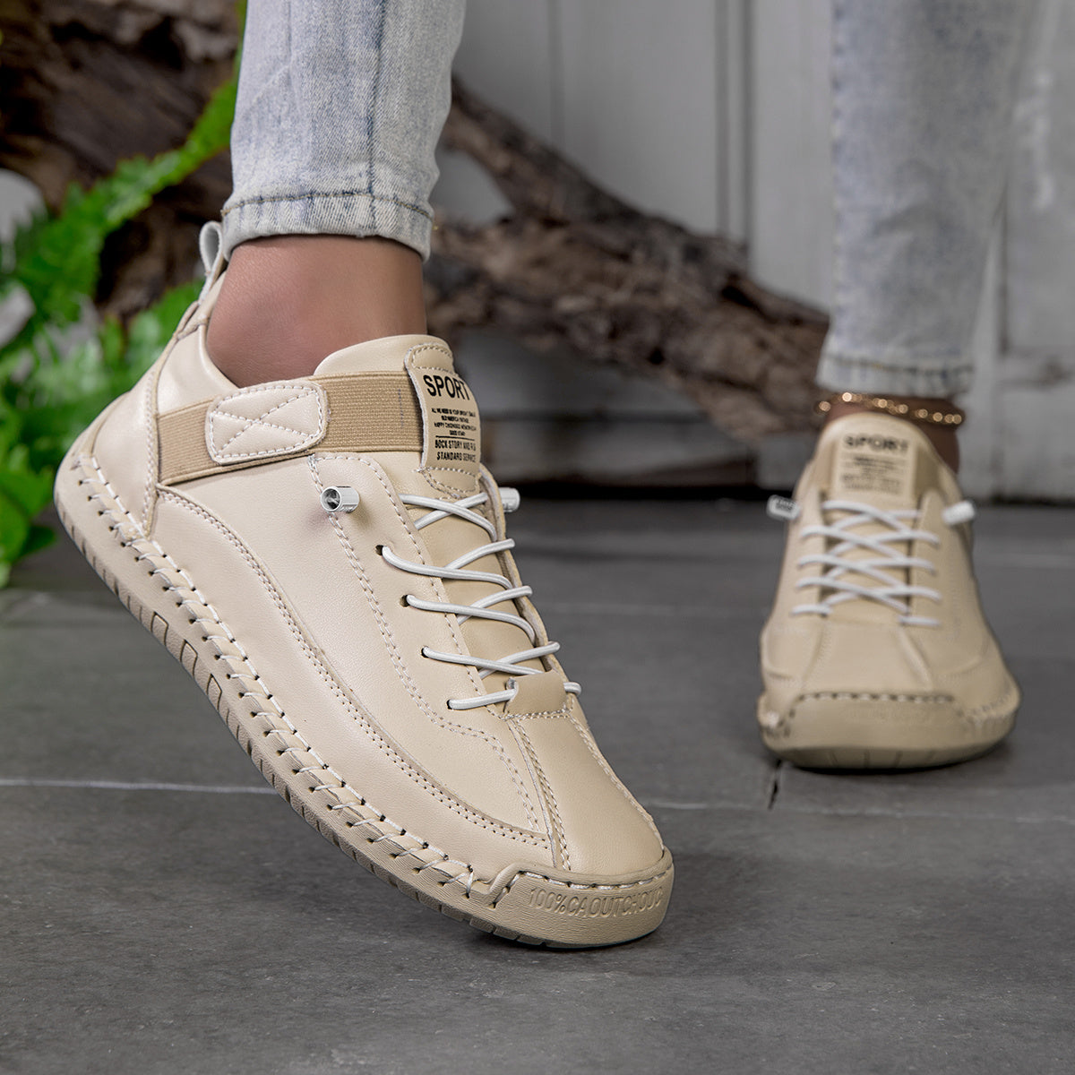 VANESSA™ | Leather Sneakers