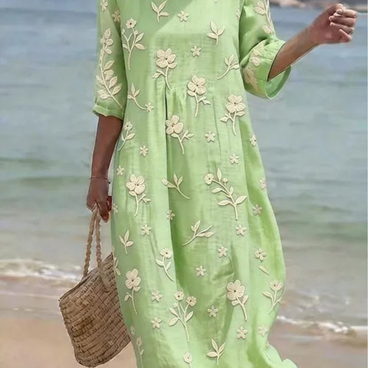 JACQUELINE™ | Embroidered Dress