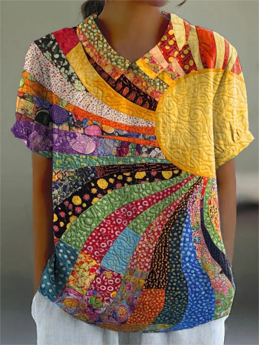 ESTHER™ | Patchwork Top