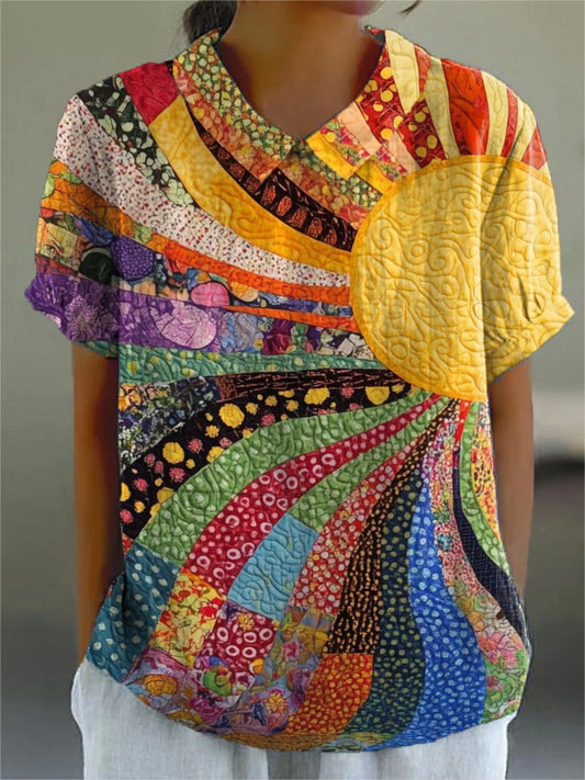 ESTHER™ | Patchwork Top