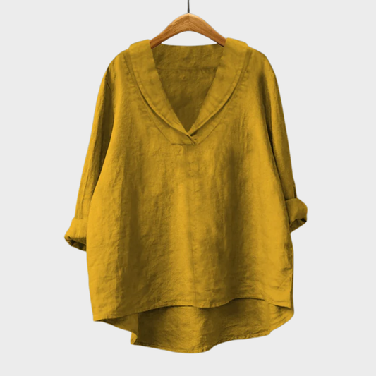 EVA™ | V-Neck Blouse