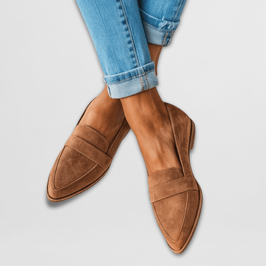 PHOEBE™ | Suede Loafers