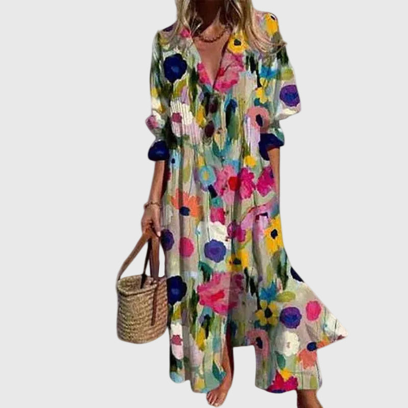 ZARIAH™ | Oversized Printed Dress