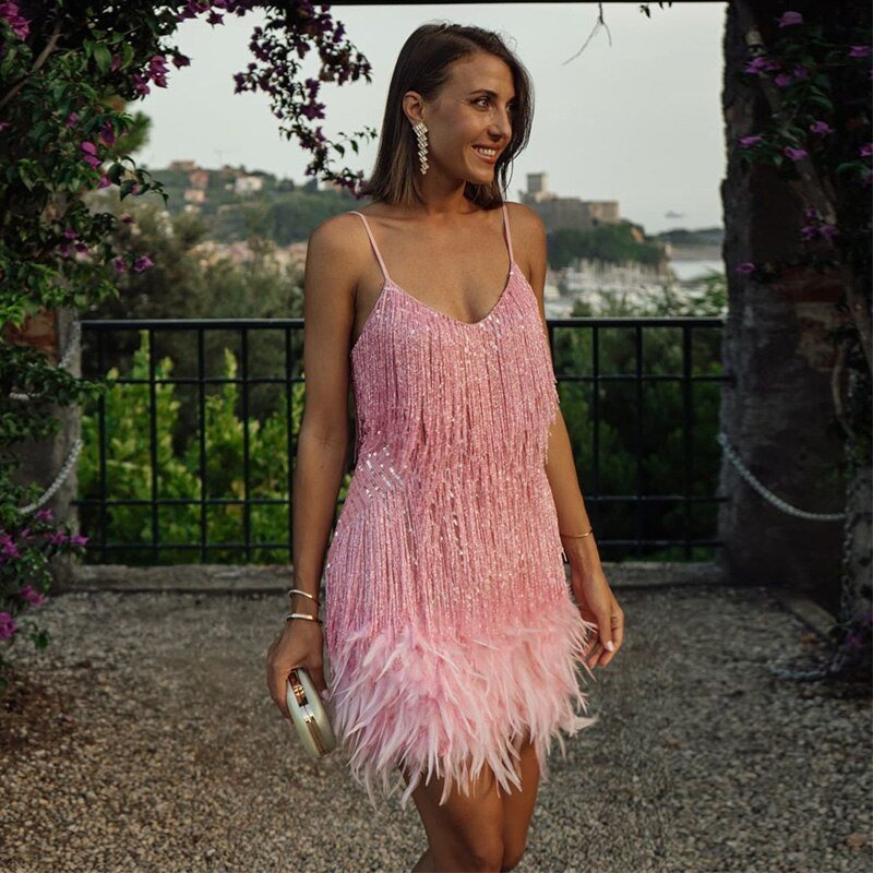 DOREEN™ | Fringed Dress