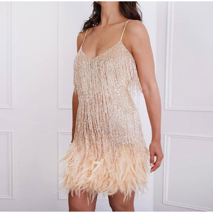 DOREEN™ | Fringed Dress