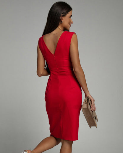 LINA™ | Draped Dress